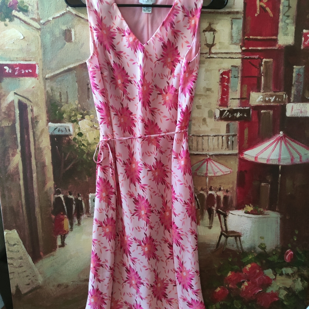 Ann Taylor Loft floral print dress